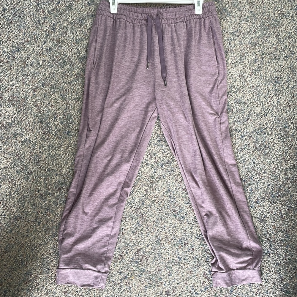 Kyodan Jersey joggers.  Cropped length.